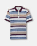 POLO SLIM FIT VINCHA Y PIE DE CUELLO COMBINADO