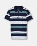 POLO SLIM FIT CON CIERRE Y VIVO A TONO