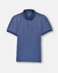 POLO SLIM FIT PIE CUELLO Y CARTERA INTERNA COMBINADA