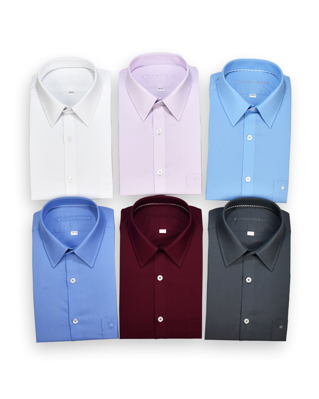 CAMISA CASUAL SLIM FIT LLANO