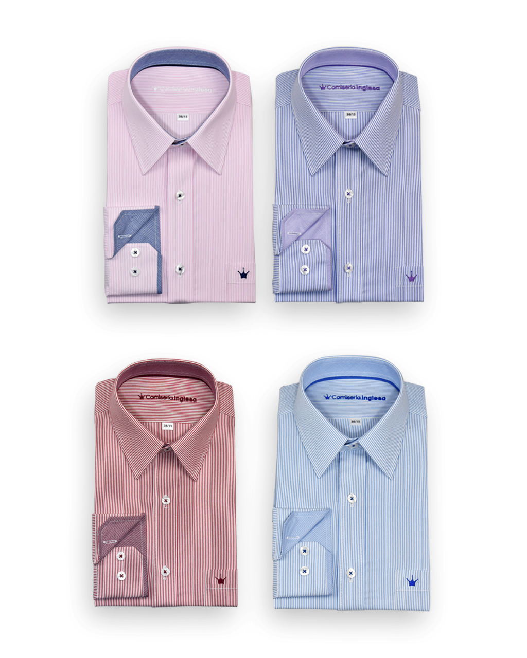 CAMISA CASUAL REGULAR FIT RAYAS