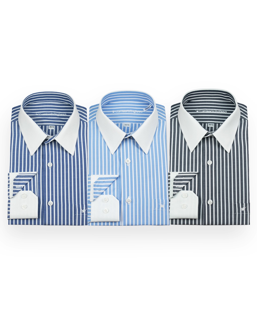 CAMISA CASUAL REGULAR FIT RAYAS