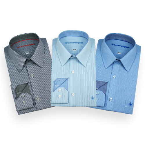 CAMISA CASUAL SLIM FIT RAYAS