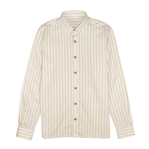 Camisa estructura a rayas