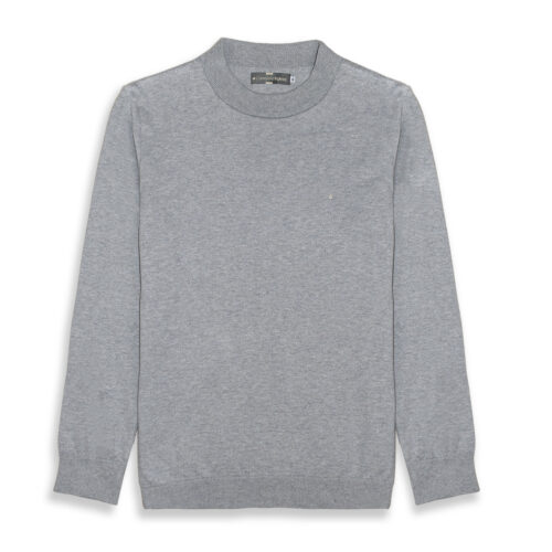 Suéter llano medio cuello