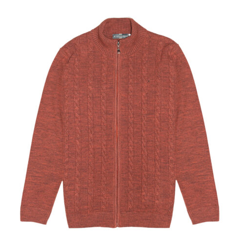 Suéter estructura trenzas